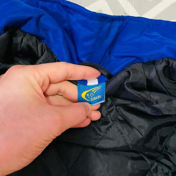 Vintage retro subaru formula 1 embroidered racing graphic jacket - Picture 5 of 8